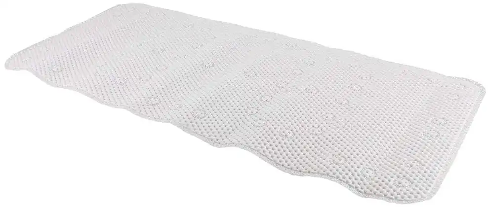 Tappeto Tappetino Antiscivolo Per Vasca e Doccia 3 Colori Assortiti 91x43 cm