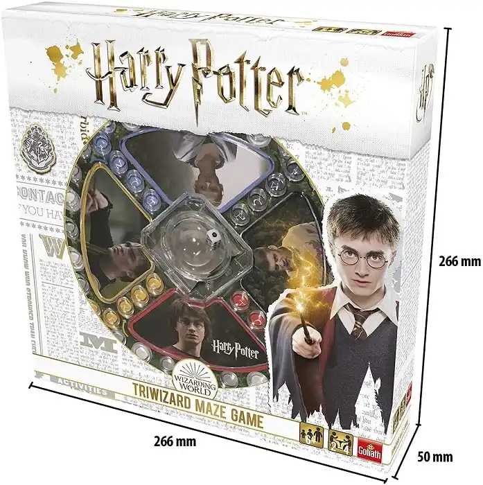 Gioco Harry Potter Torneo Tremaghi Gioco di Carte da 2 a 4 Giocatori Eta' 5+