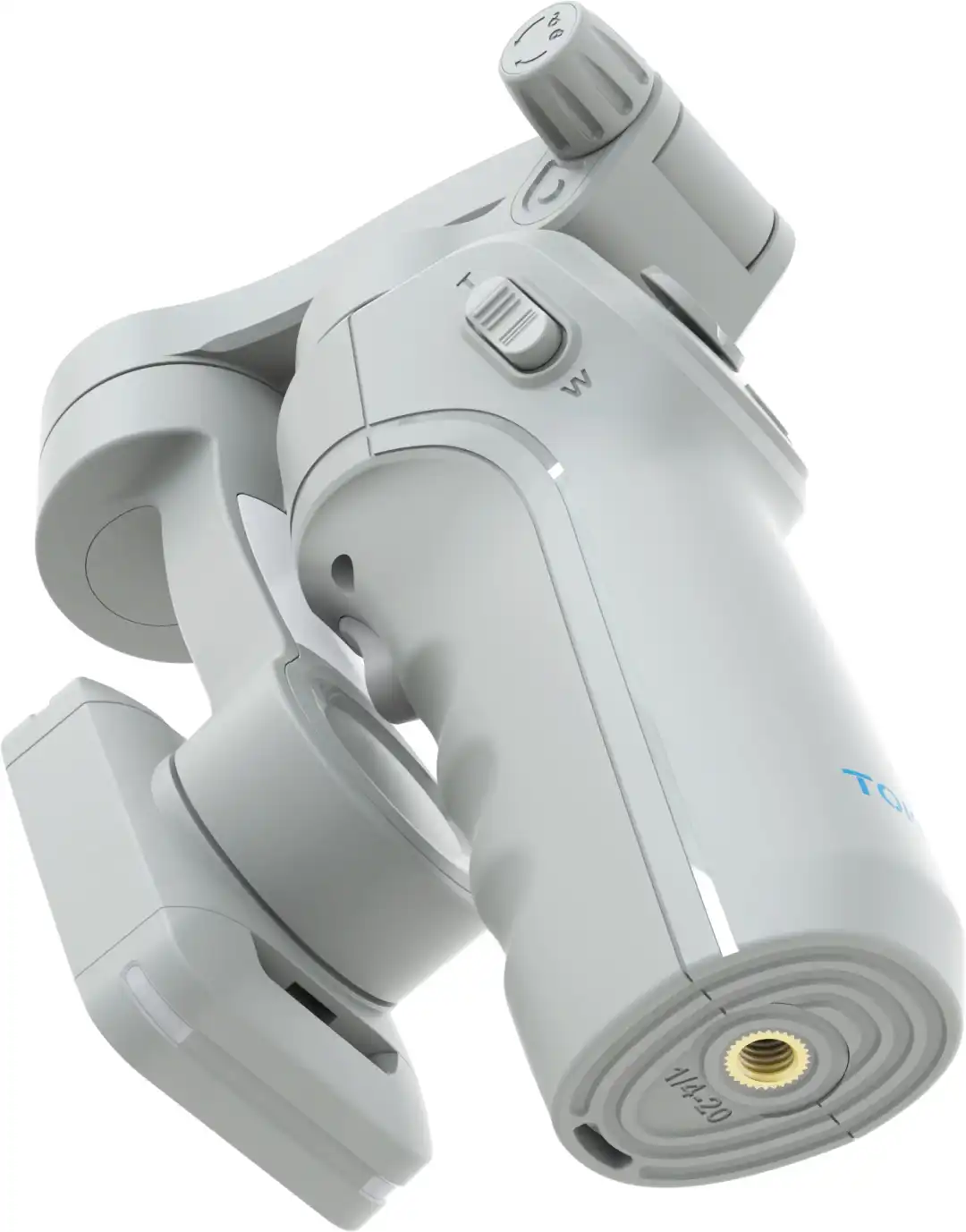 Gimbal Stabilizzatore per Smartphone Luce LED Regolabile Cavalletto Treppiedi