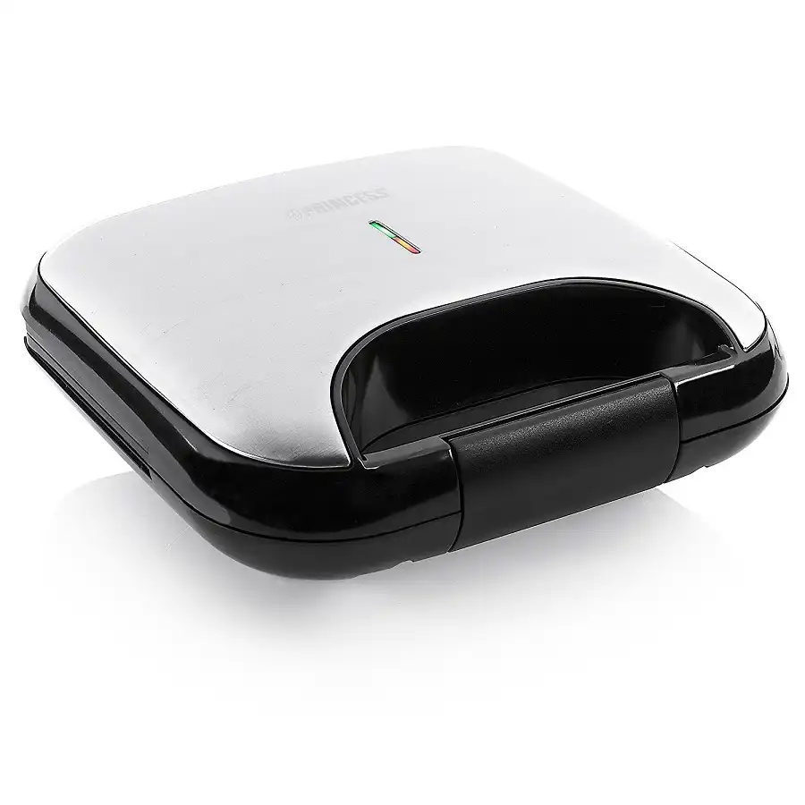 Tostapane Sandwich Grill Tastiera Piastra Toast Antiaderente 750W Antiaderente
