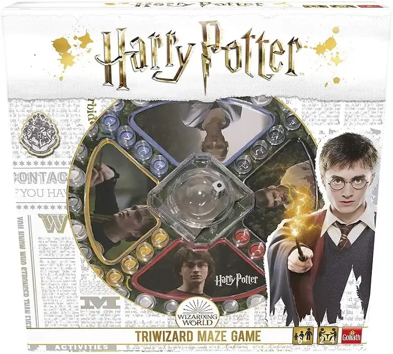 Gioco Harry Potter Torneo Tremaghi Gioco di Carte da 2 a 4 Giocatori Eta' 5+