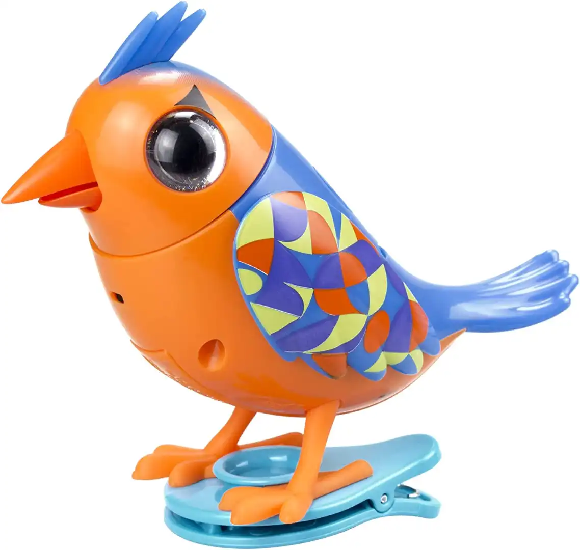 Digibirds Coppia di Uccellini Canterini Interattivi 50 Melodie con Clip