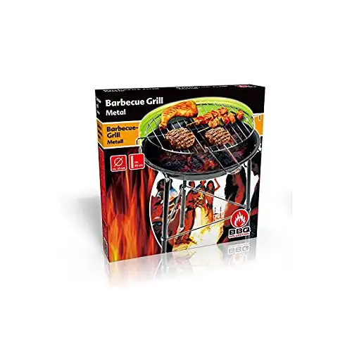 Barbecue a Carbone BBQ Fornacella Griglia Giardino Diametro 33 cm Grill