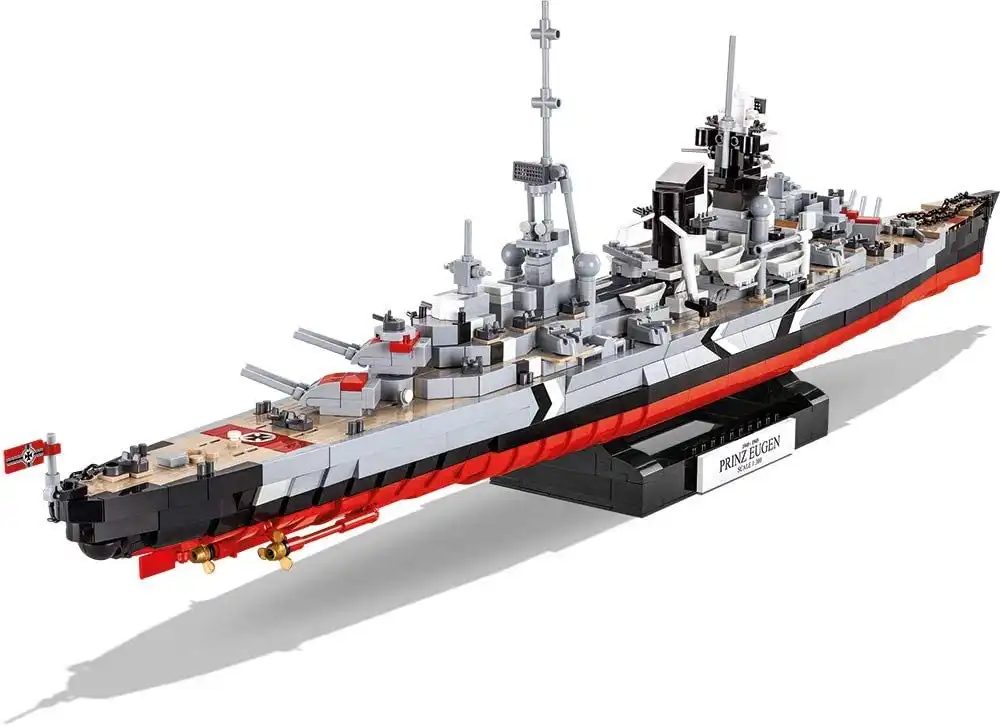 Cobi costruzioni nave crociata tedesca 1772 pezzi principe Eugenio modellismo