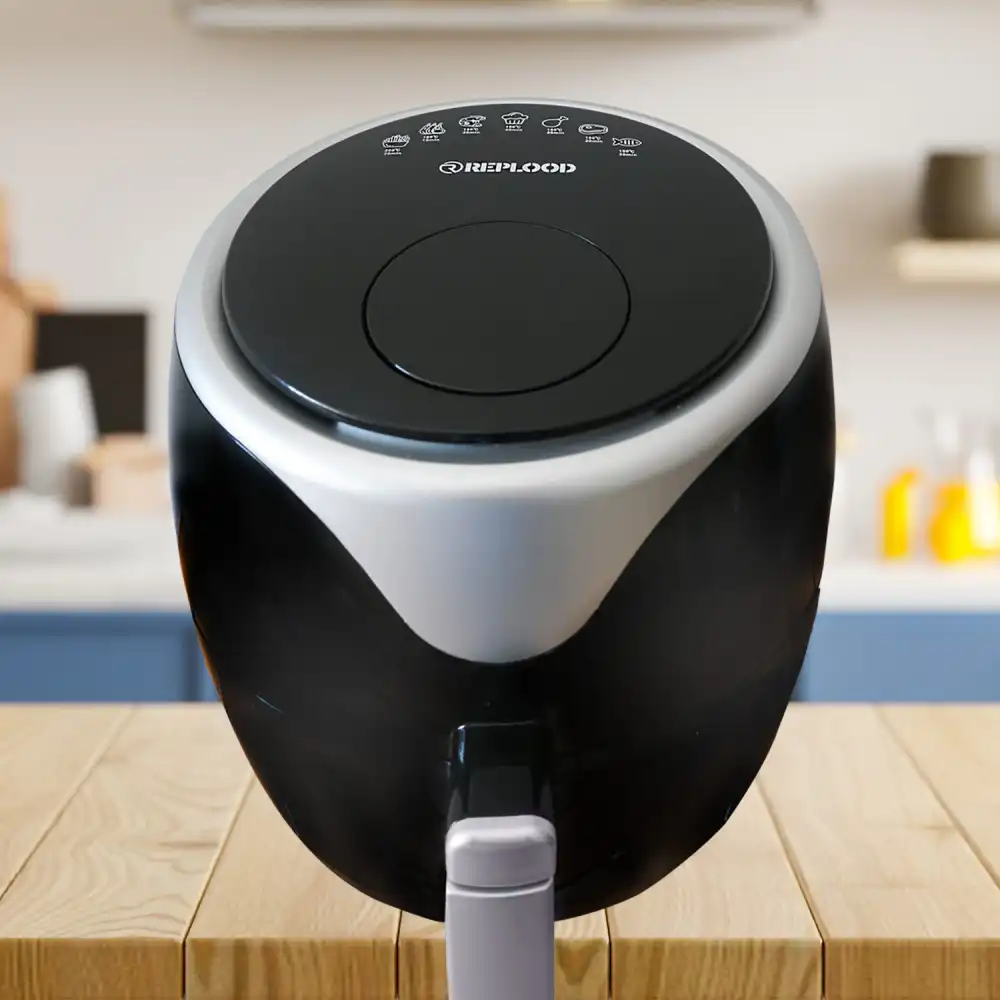 Friggitrice ad Aria Calda Digitale Senza Olio Airfryer 4.5 Lt Frigge Cuoce 1400W