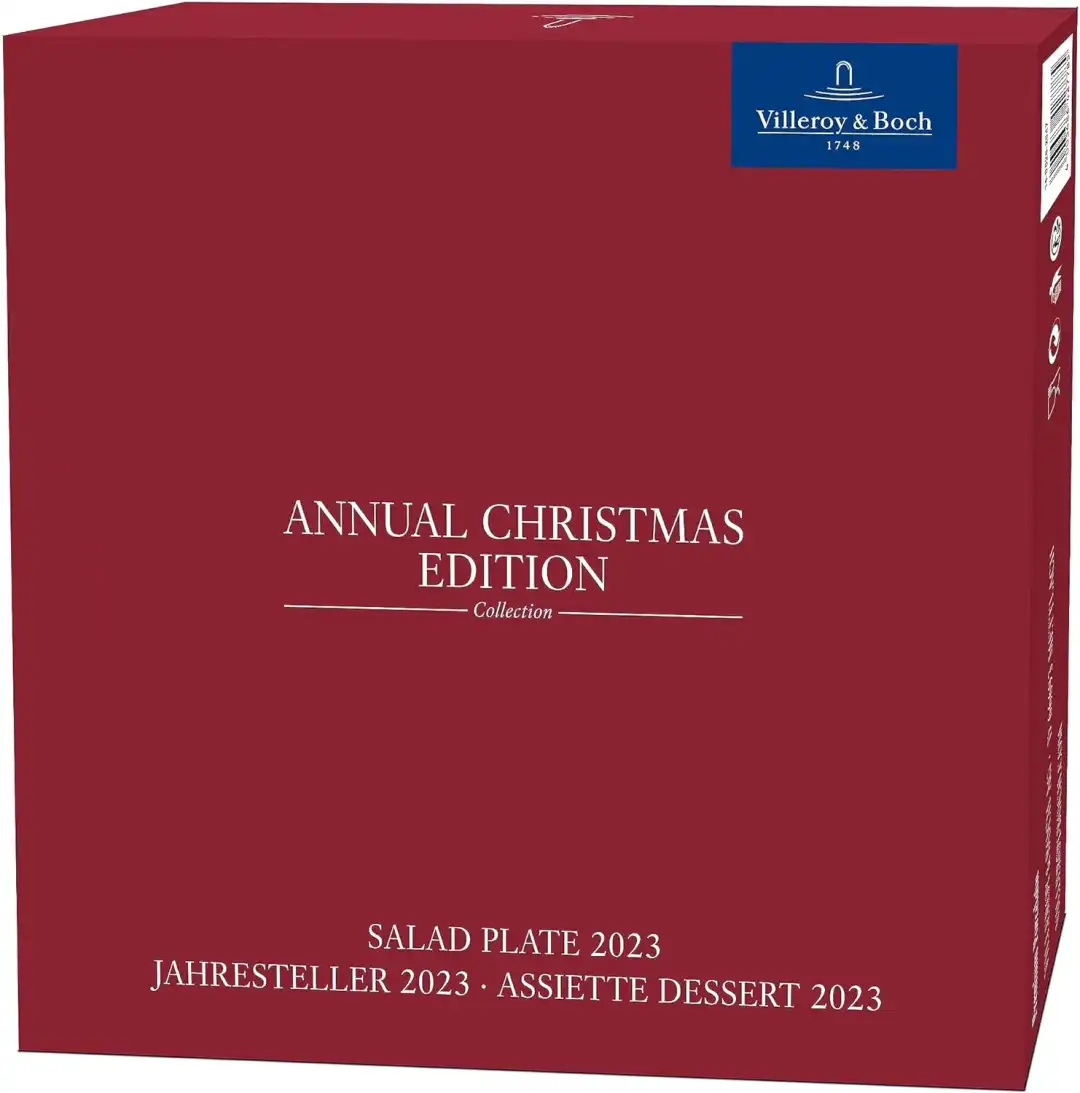 Villeroy&Boch Annual Christmas Edition 2023 Piatto Natalizio Porcellana 23,5 cm