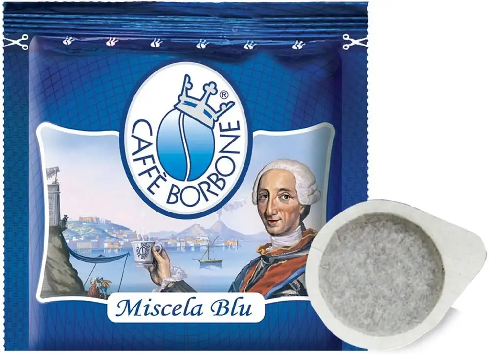 150 Cialde in Carta Caffe' Borbone ESE 44 mm Miscela Blu Filtrocarta Capsule