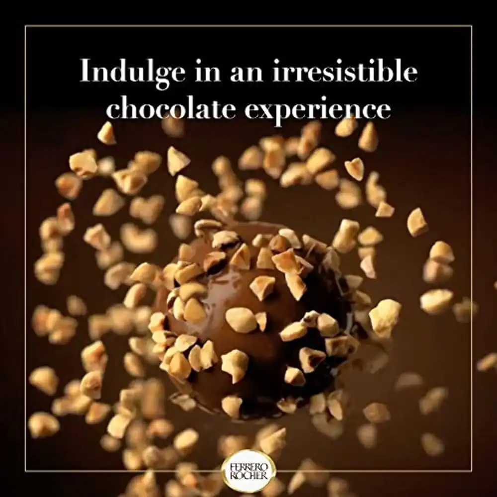 Ferrero Rocher Cioccolato al Latte con Nocciole 300g Confezione Regalo