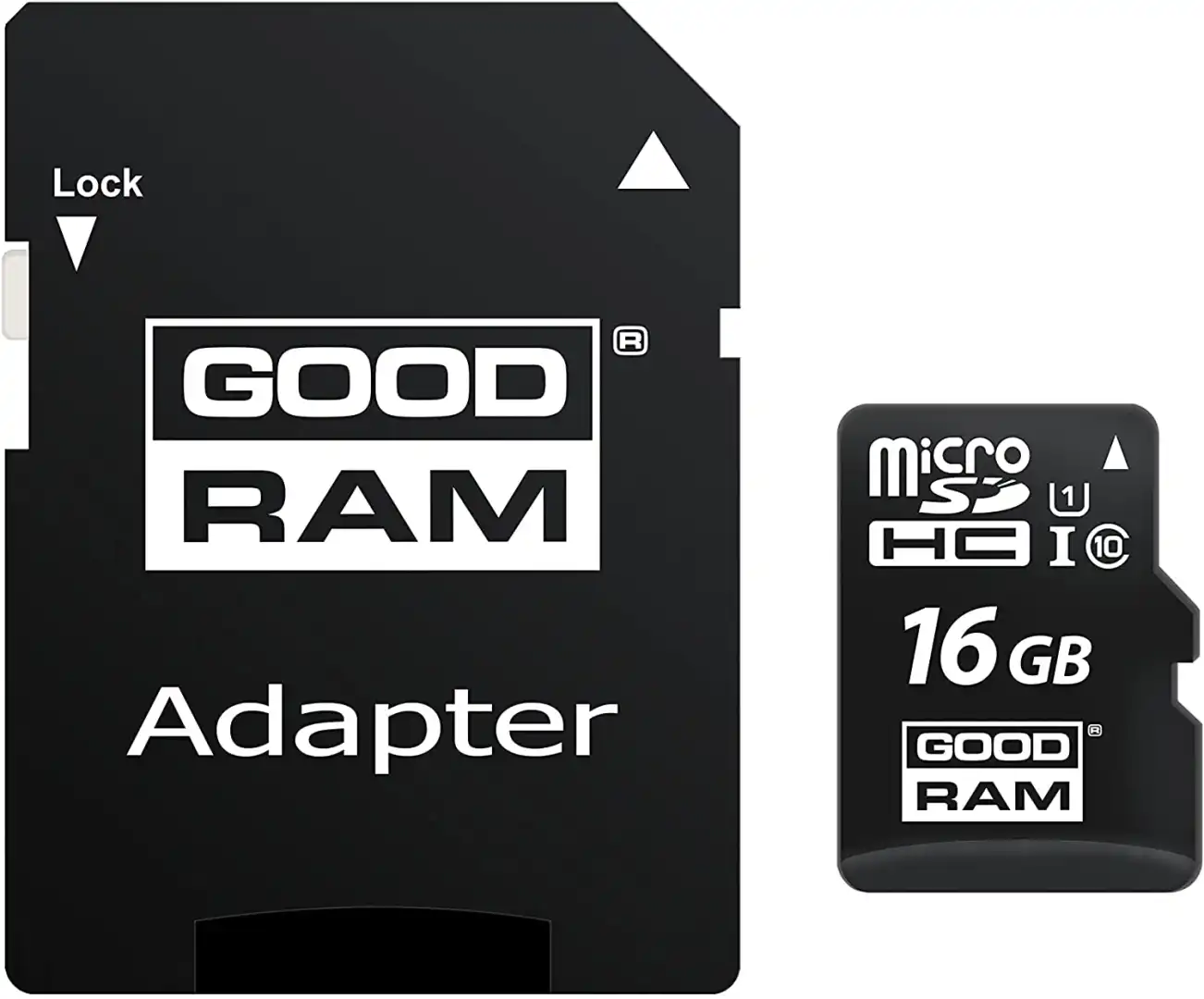 Scheda di Memoria Micro Sd 16gb Goodram m1aa con Adattatore SD