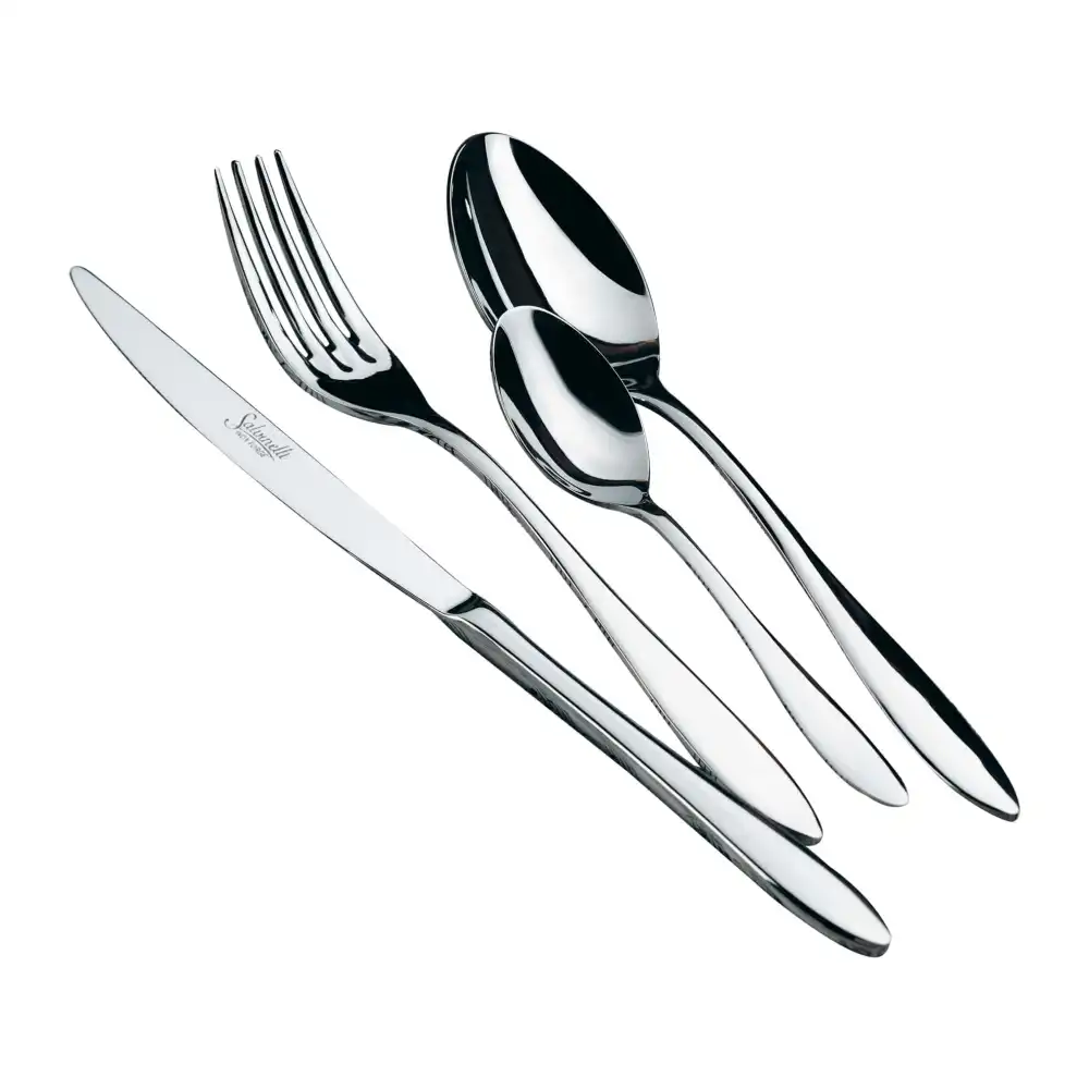Set 24 Pezzi Posate Salvinelli Modello Galileo Posata In Acciaio Inox 18/10 3MM