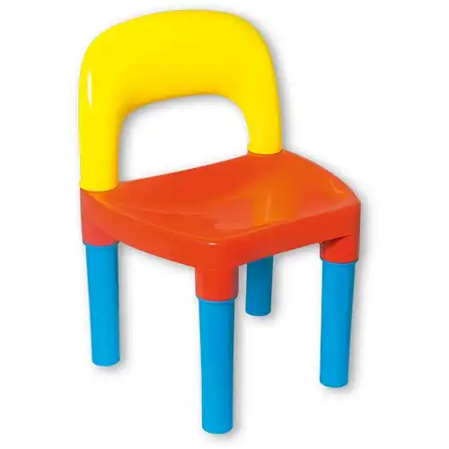 Sedia Baby per Bambini Colorata Sedia Gioco in Plastica 31 x 23 x 48cm