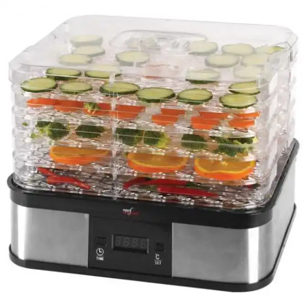 Essiccatore Alimenti Digitale 5 Ripiani Babele Plus per Frutta e Verdure 250W