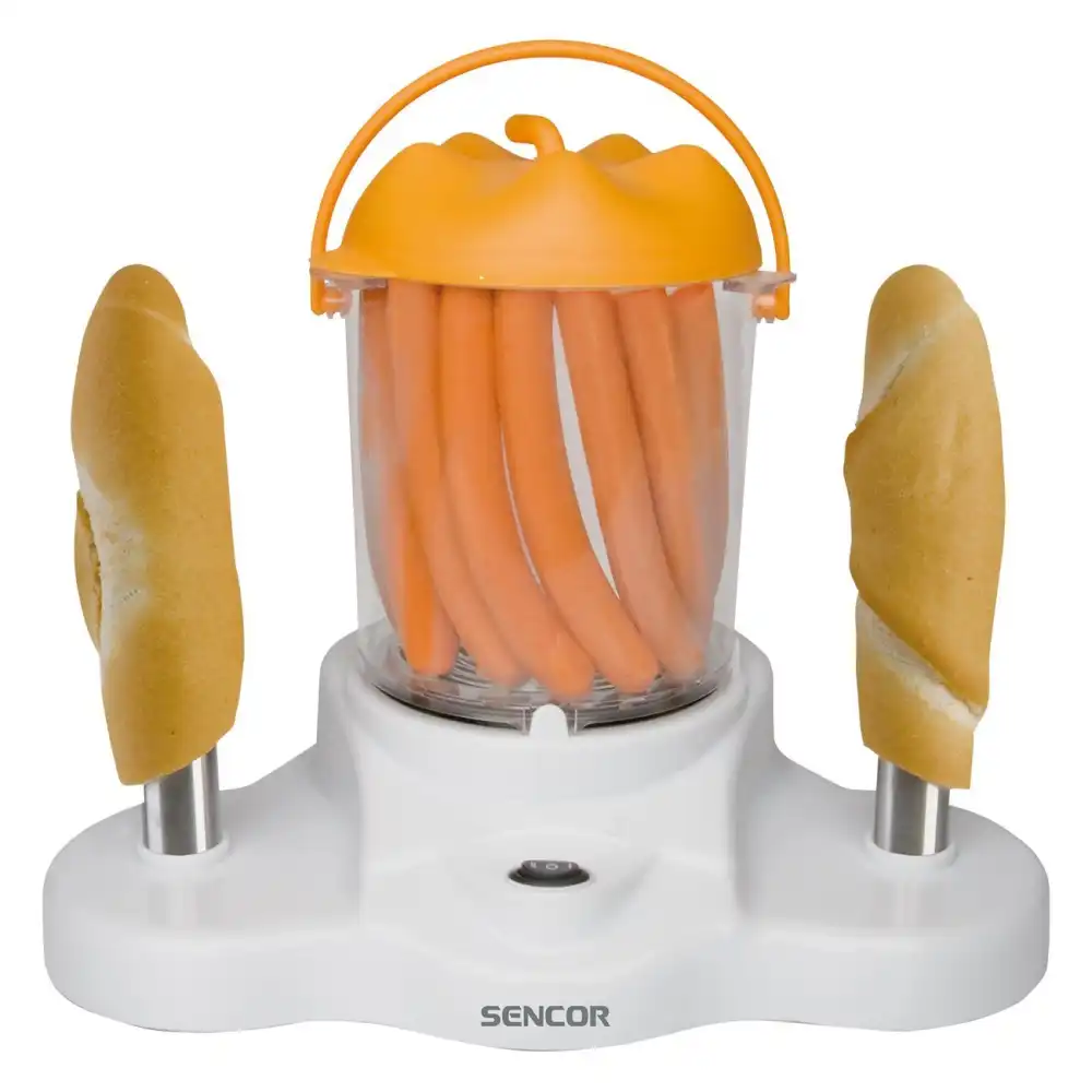 Sencor SHM 4220 Cuoci Hot Dog Maker 380W Macchina Per Hot Dog Fino a 16 Wrustel