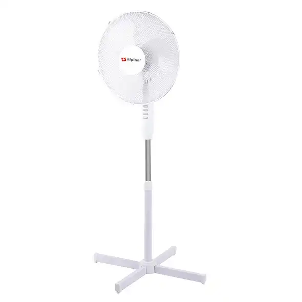 Ventilatore a Piantana Regolabile da Terra Oscillante Pale da 40 cm 3 Velocita'