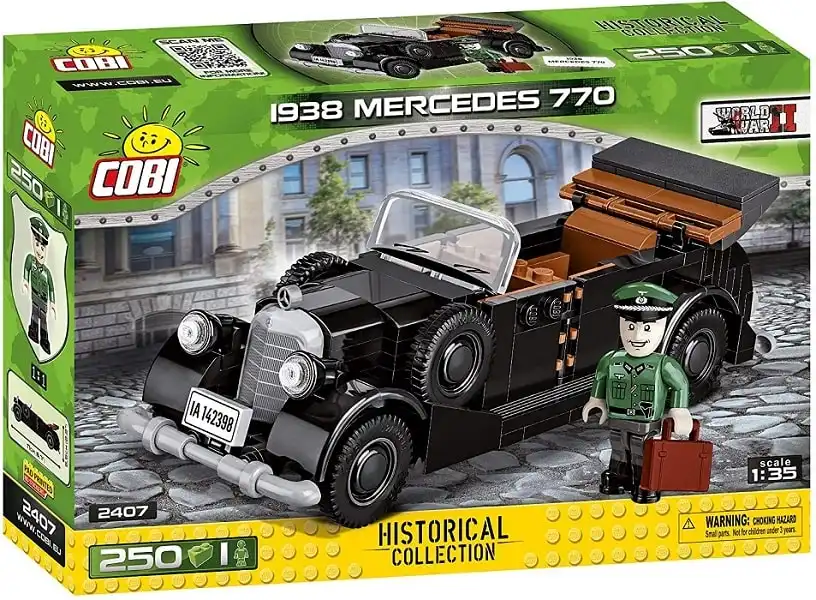 Costruzioni Cobi Auto 1938 Mercedes 770 Historical Collection Scala 1:35 Eta' 6+