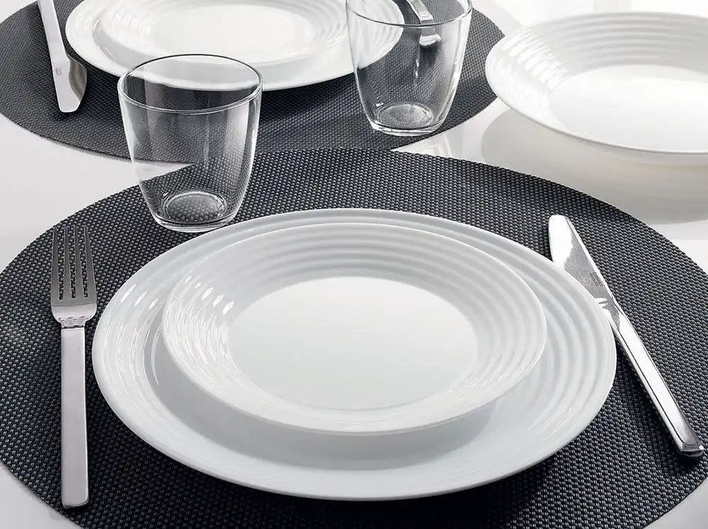 Servizio Da Tavola Harena 19 Pz Servizio Piatti Con Insalatiera Arcopal Luminarc