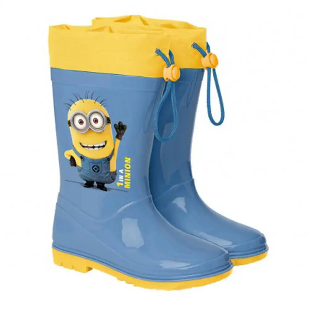 Stivali Stivaletto Stivale Anti Pioggia Antipioggia Minion Cattivissimo Me 28-29