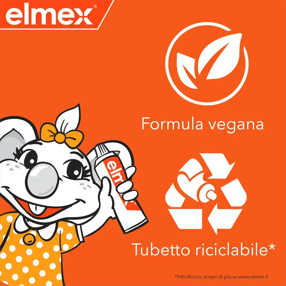 Elmex Dentifricio Bimbi 12x50ml Protezione Carie 0-6 Anni Spedizione Veloce