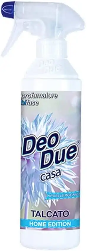 Chimiclean Deo Due Talcato Deodorante Spray Ambiente 500 ml Profumo Lunga Durata