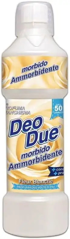 Deo Due Ammorbidente Morbido 1L – Fiori Bianchi, Profumo Intenso e Duraturo