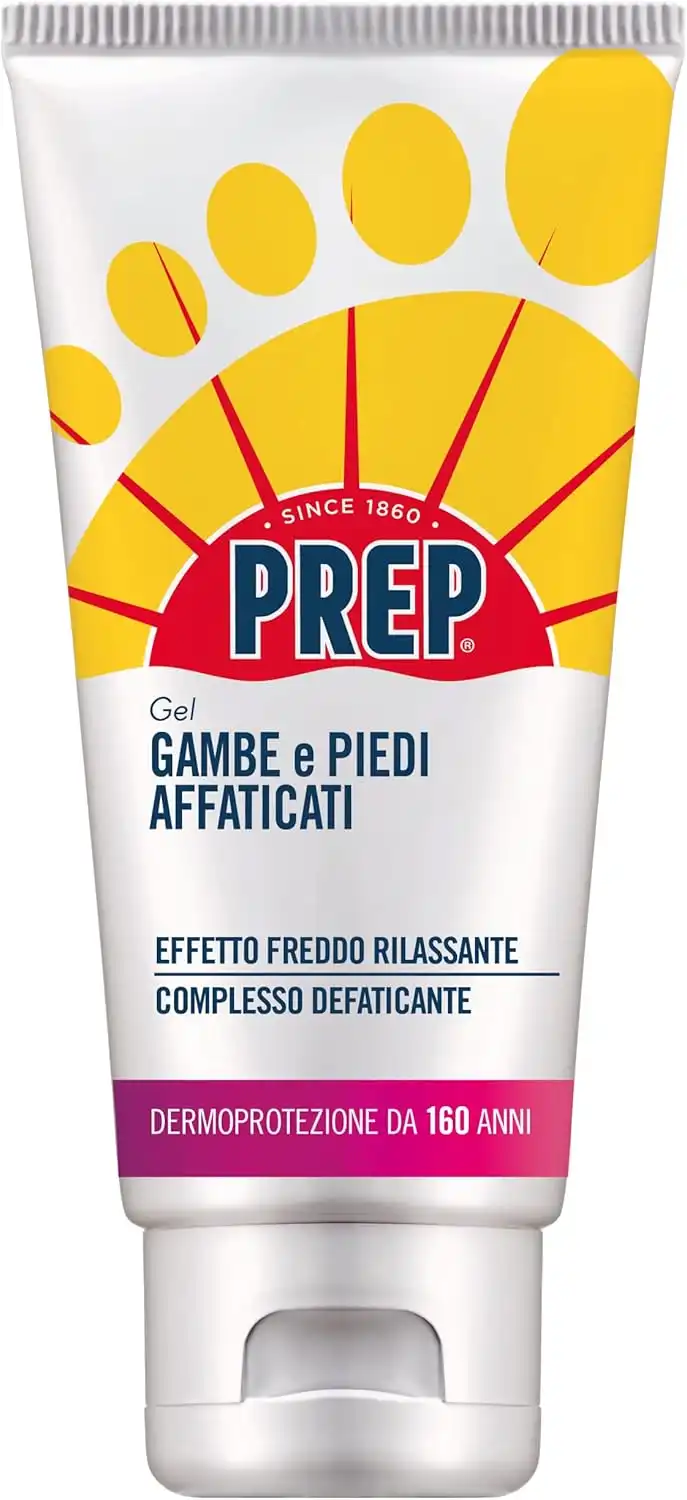 Prep Gel Gambe e Piedi Affaticati 125ml Effetto Freddo Rilassante Defaticante