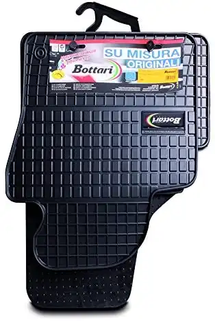 Bottari 39626 Set tappeti Auto in Gomma su Misura Per A4 Modello dal 2007 a 2015