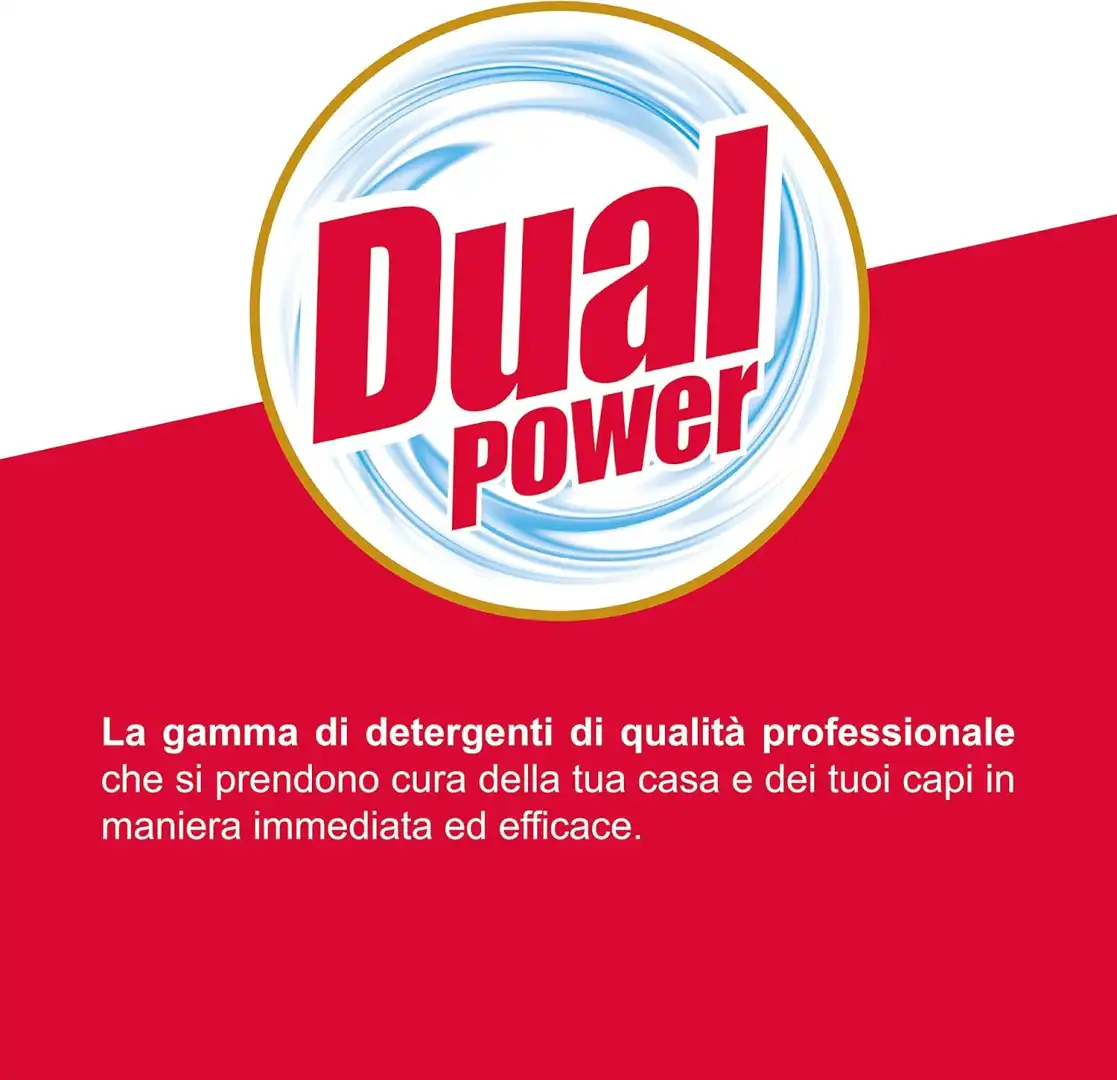 Dual Power Professional Detergente Liquido Lavatrice Argan 5L – Profumo Intenso