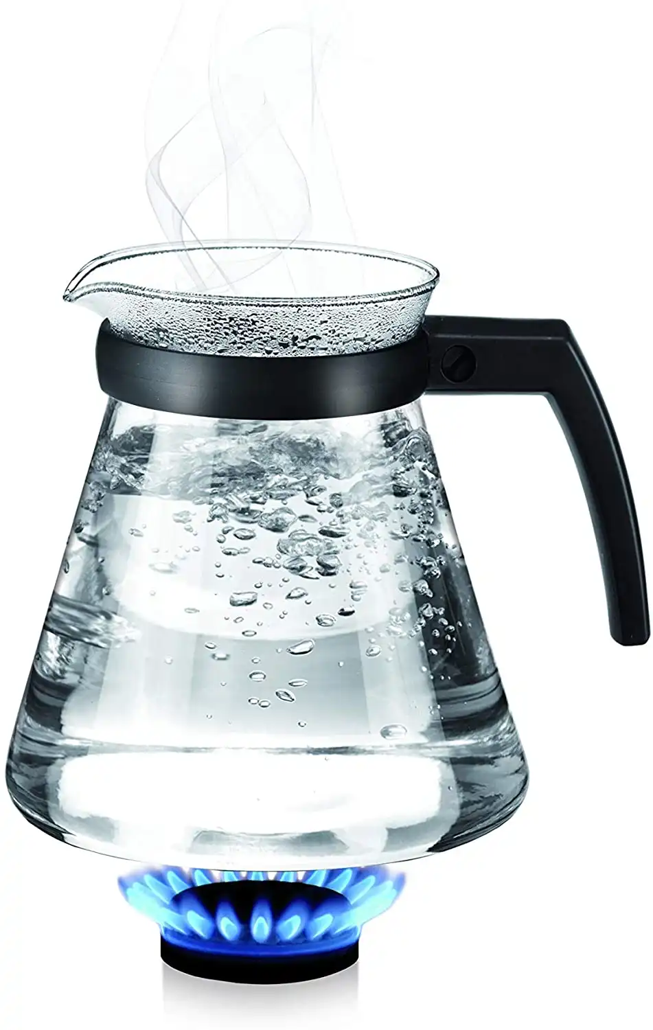 Bollitore Caraffa Teiera Infusiera con Filtri Infusori 1,7 Litri in Vetro