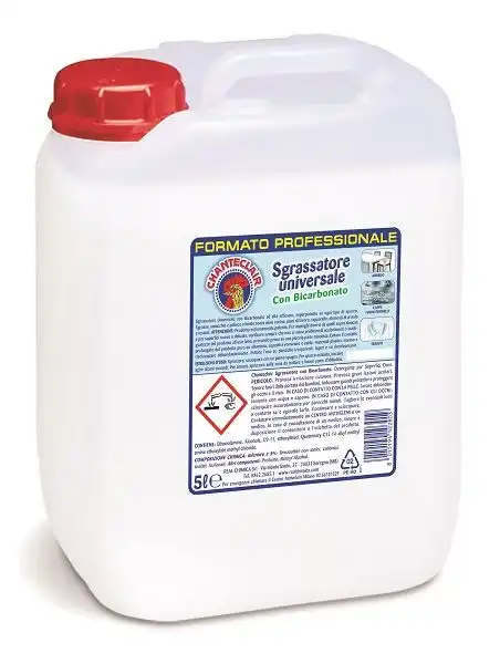 Chanteclair Sgrassatore Universale Con Bicarbonato Formato Professionale - 5 L