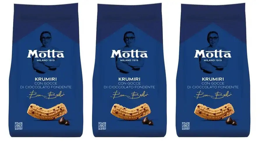 3x Motta Krumiri Gocce Con Golose Pepite di Cioccolato Fondente 3x290g