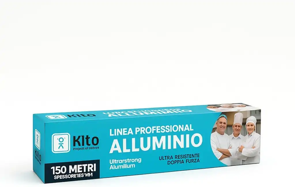Rotolo Alluminio Ultra-Resistente 150m, 1pz – Cottura e Conservazione