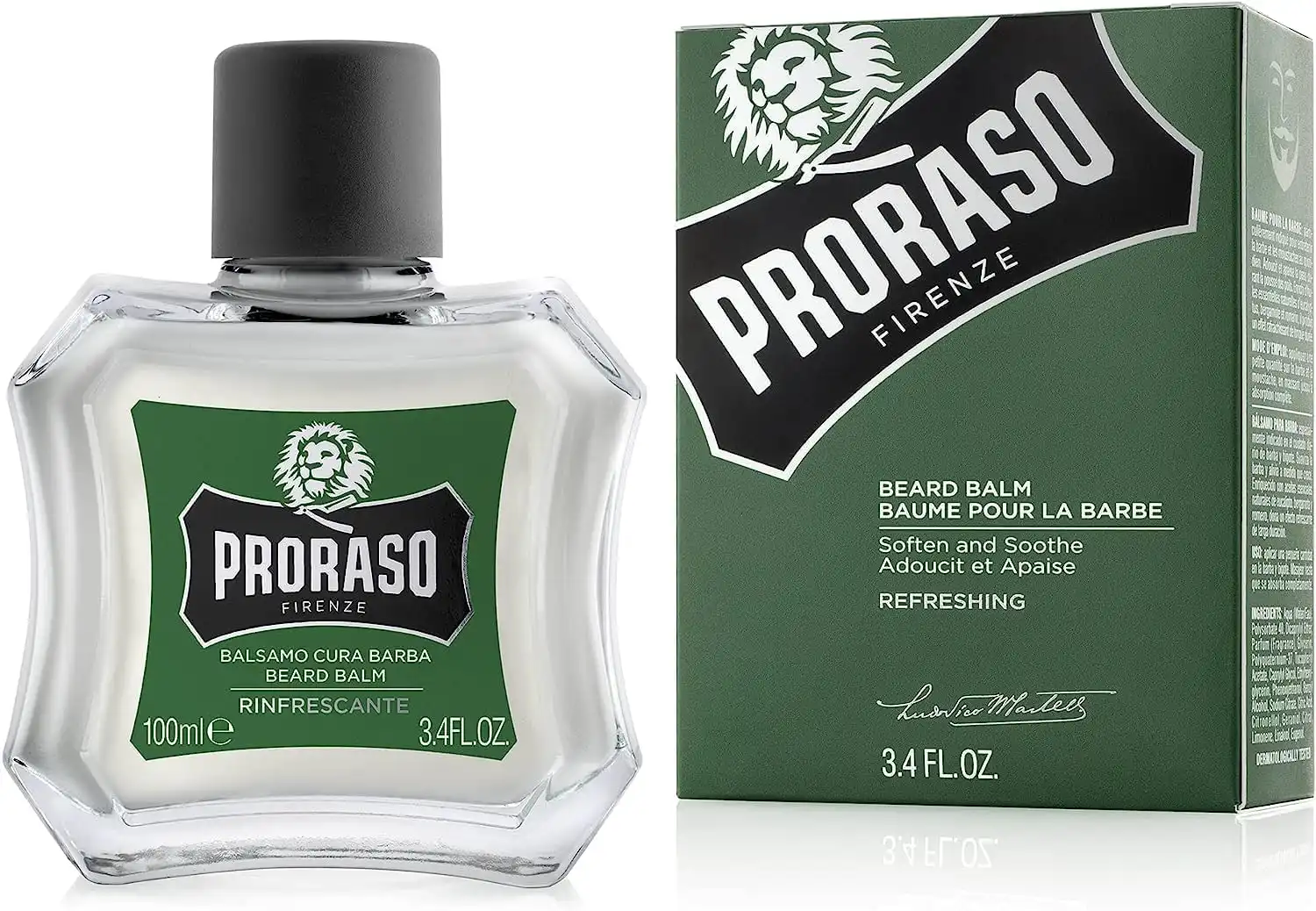 Proraso Balsamo Cura Barba Rinfrescante 100m Nutriente Ammorbidente per la Pelle