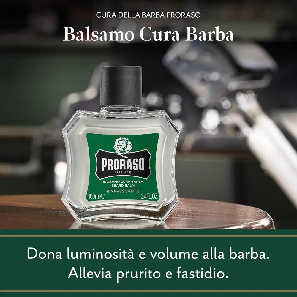 Proraso Balsamo Cura Barba Rinfrescante 100m Nutriente Ammorbidente per la Pelle