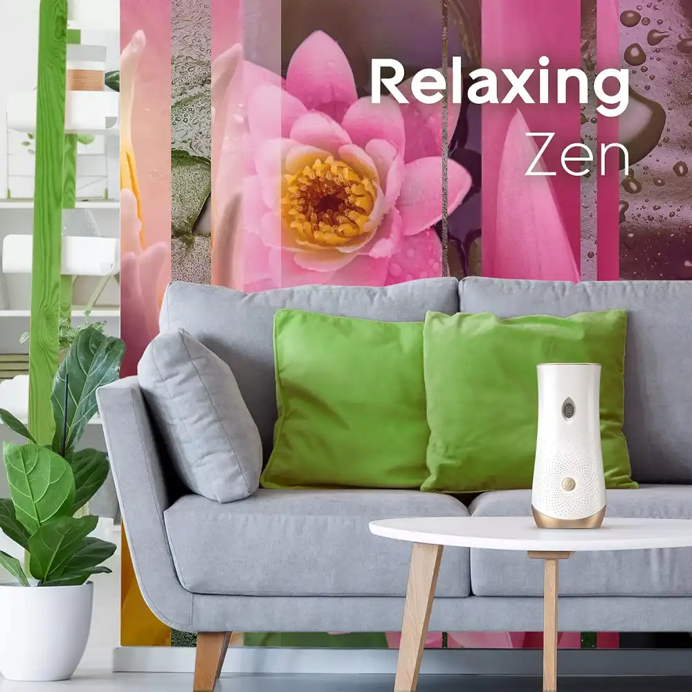 4 Ricariche Glade Automatic Spray Relaxing Zen 269ml Profumatore Ambienti