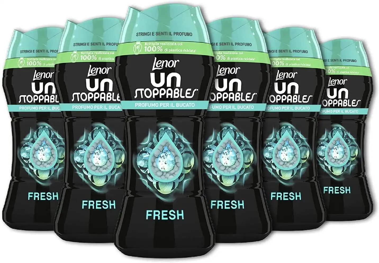 Lenor Unstoppables Fresh Profumo Bucato 6x210g – Perle Maxi Formato