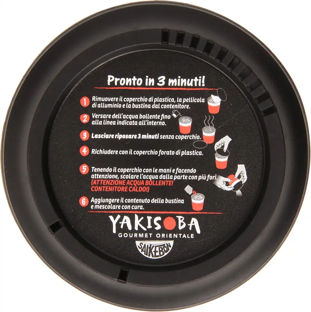 Star Saikebon Yakisoba al Pollo – 4 Confezioni da 93g, Pronto in 3 Minuti