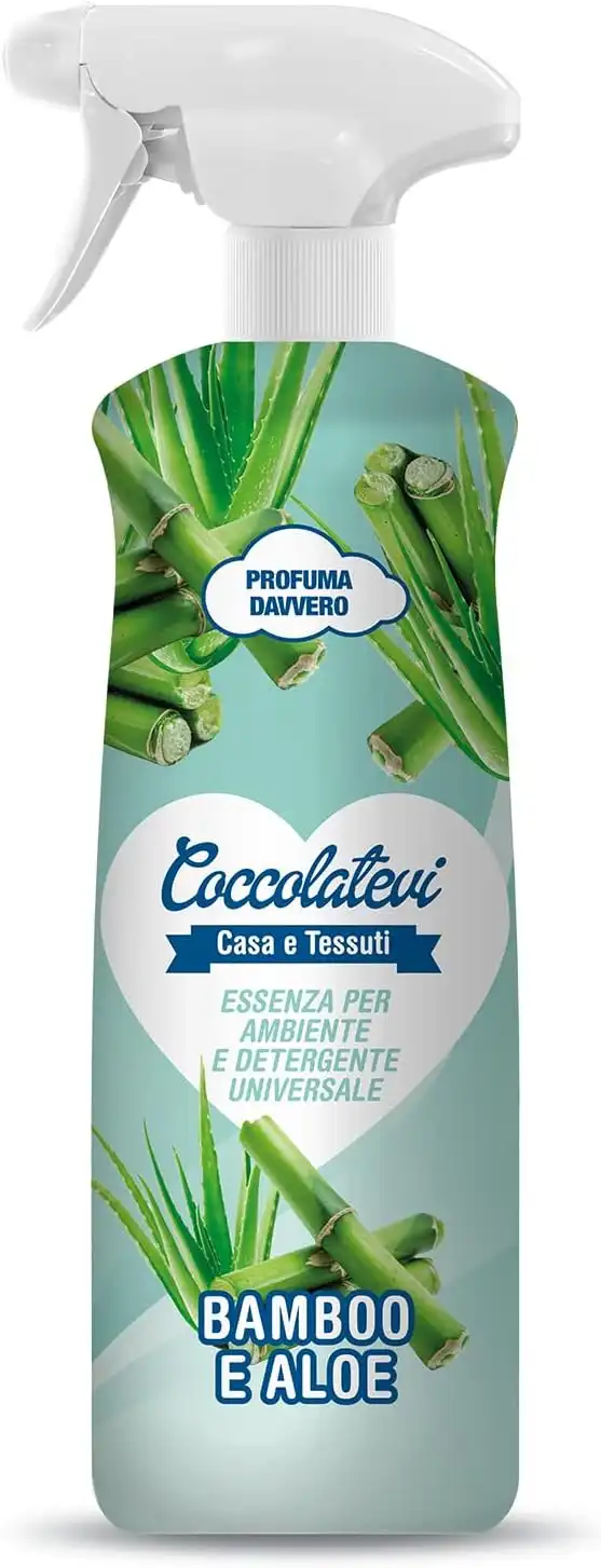 COCCOLATEVI Profumatore Ambiente Bamboo e Aloe 750ml X6 - Casa e Auto