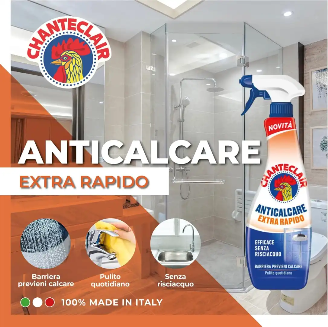 Chanteclair Anticalcare Aceto Spray Universale 3x625 ml Senza Profumo