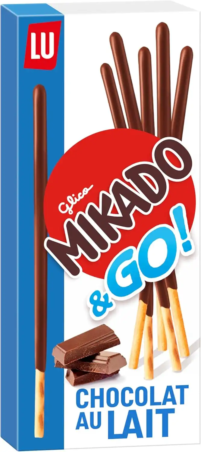Mikado & Go! Bastoncini al Cioccolato al Latte 24x39g