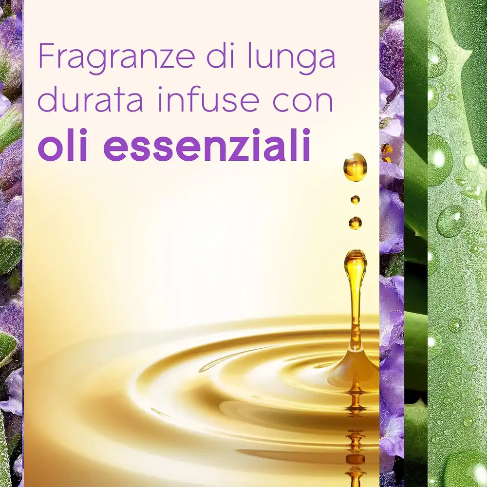 Glade Automatic Spray Ricarica Profumatore per Ambienti Lavander & Aloe 4x269ml