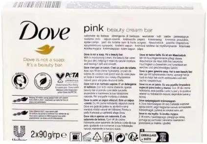 Dove Rosa Beauty Cream Sapone Idratante Pelle Morbida 8 Pezzi 4x2