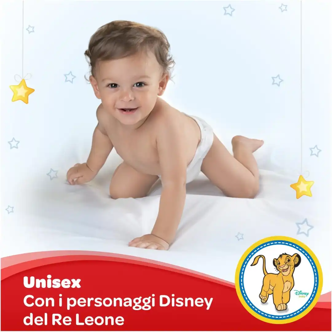 Huggies Unistar Pannolini Taglia 5 (11-25 kg) Confezione da 90 Pezzi Disney