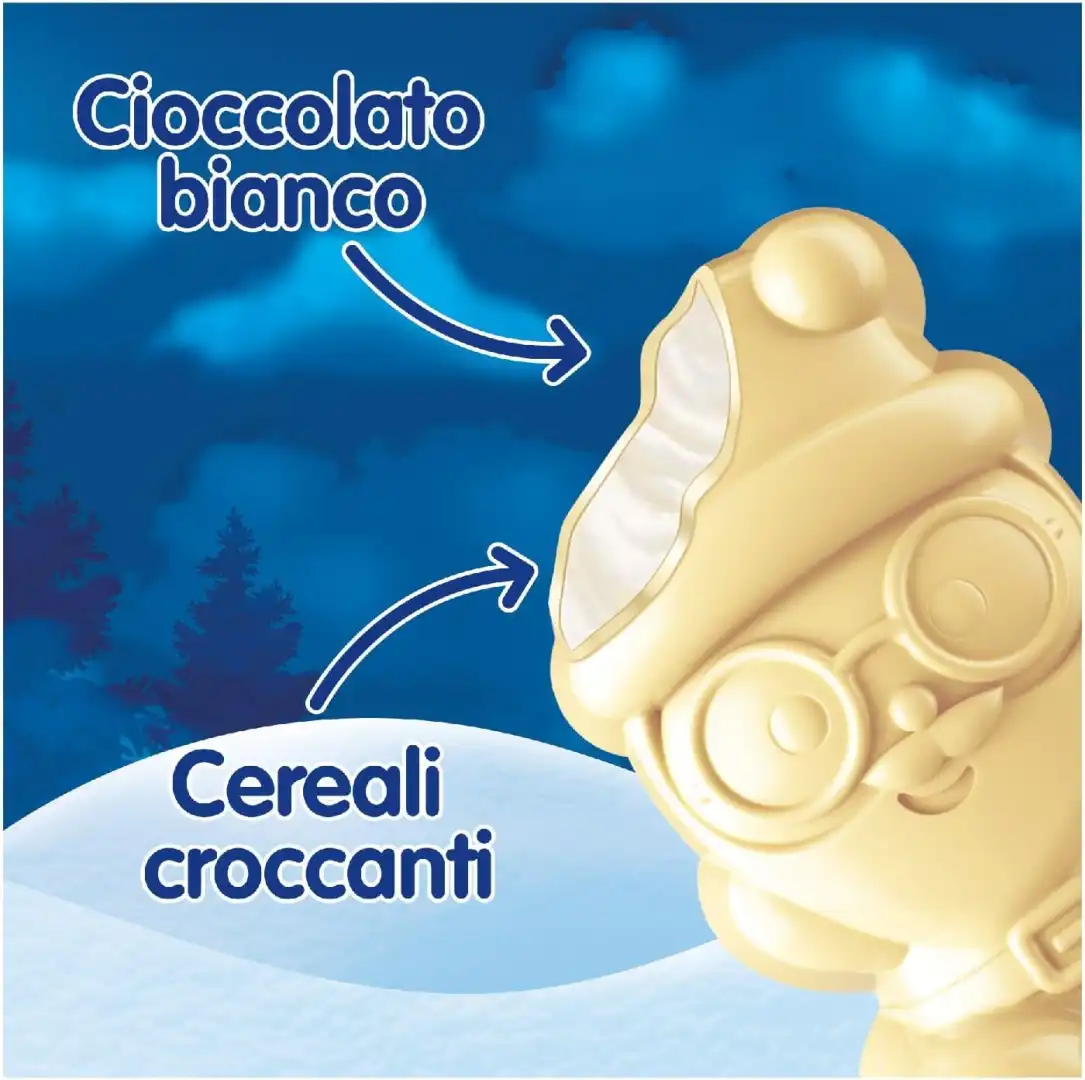 Nestlè Galak Calendario Avvento Snack di Cioccolato Bianco Ripieni Con Cereali
