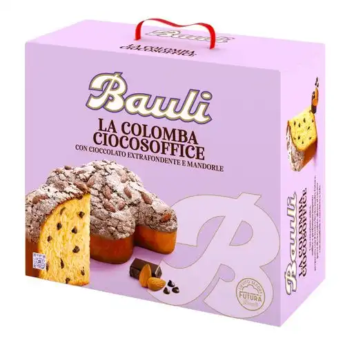 Bauli Colomba CiocoSoffice 750g – Dolce Pasquale con Gocce di Cioccolato