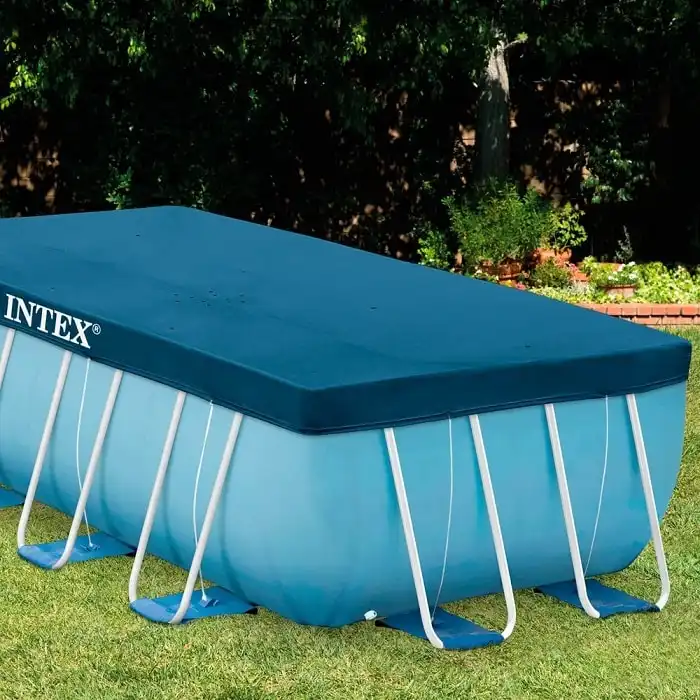 Telo Copertura Piscina Ultraframe Copripiscina Rettangolare 400 x 200 Cm Intex