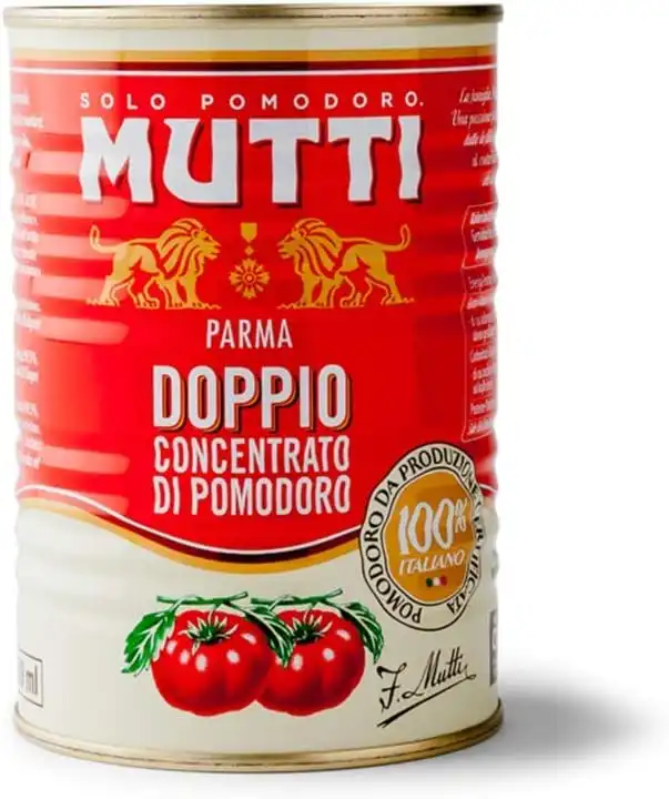 12 Pezzi Doppio Concentrato Di Pomodoro 140g Pasta 100% Italiana Mutti