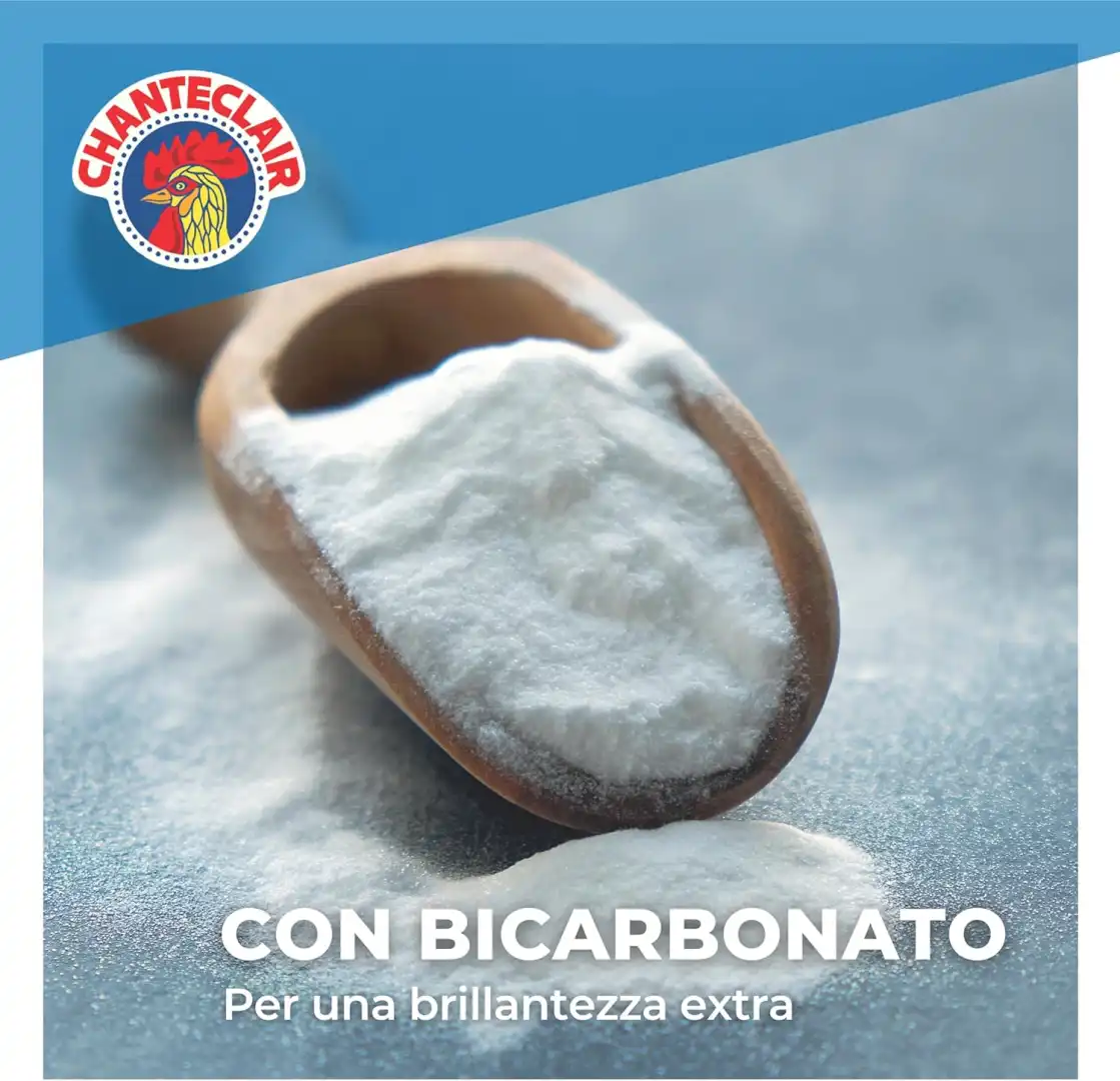 Chanteclair Sgrassatore Universale Bicarbonato Spray 12 Flaconi da 750 ml