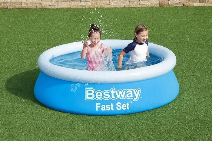 Bestway piscina gonfiabile fuori terra rotanda 183x51 cm giardino campeggio
