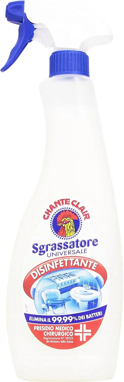 12 ChanteClair Sgrassatore Universale Disinfettante 625ml Spray Igienizzante