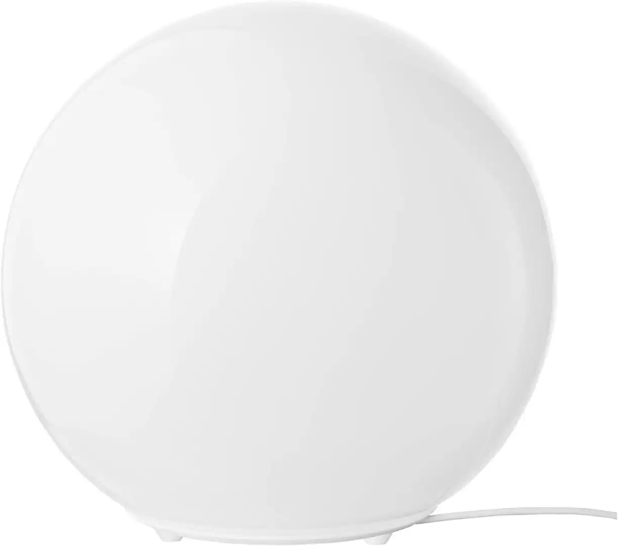 IKEA Fado Lampada Da Tavolo Bianca 25Cm Vetro Opalino Illuminazione Interni Home